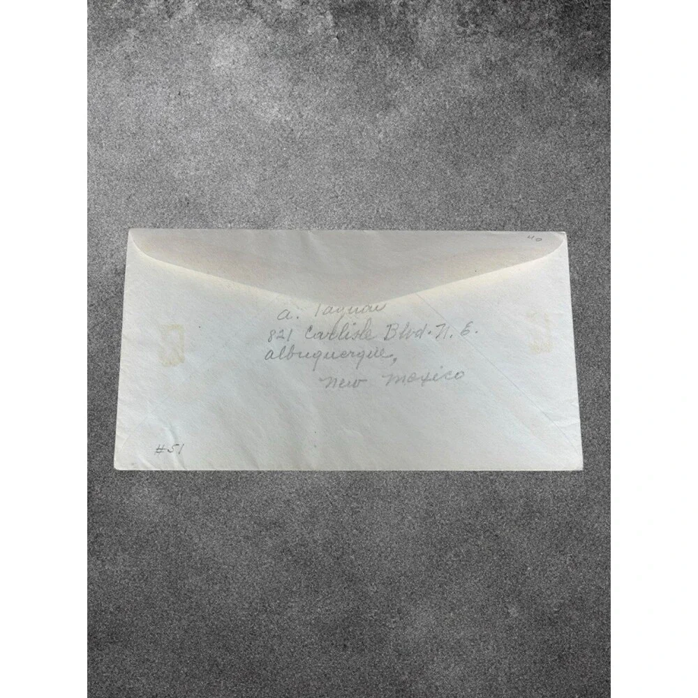Lt. Colonel Wade Signed 1957 UN Emergency Force Envelope